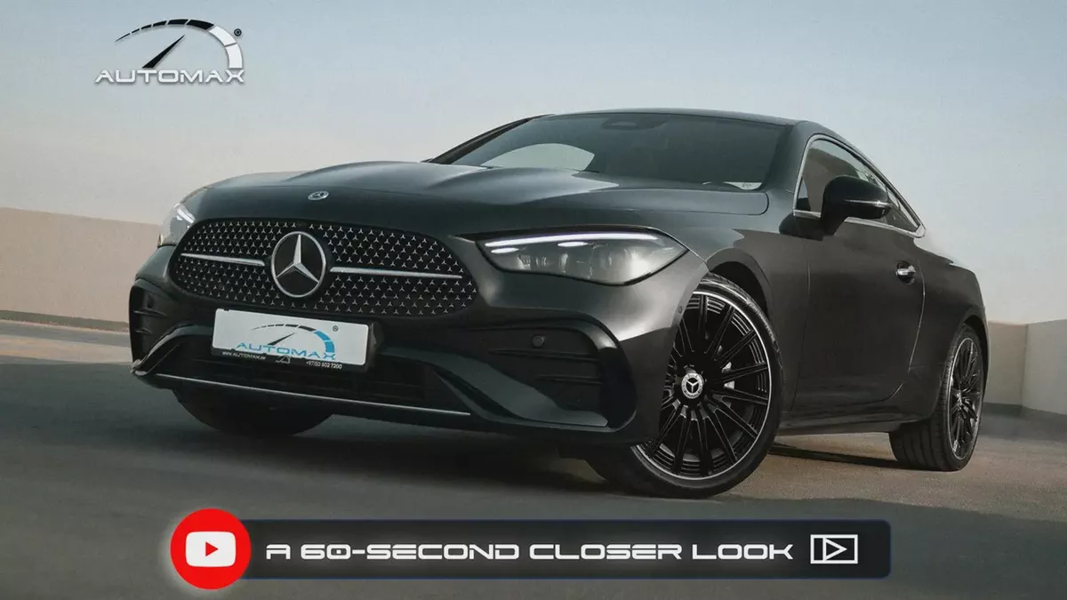2026 Mercedes-Benz CLE 200 AMG COUPE EQ Boost RWD GCC 0Km With 2 Years Unlimited Mileage Warranty