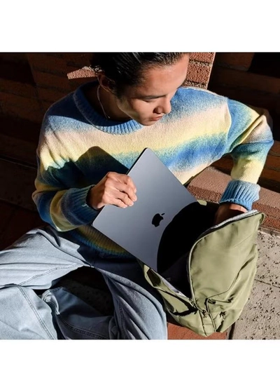 Apple New 2025 MacBook Air MW1L3 15-Inch Display, Apple M4 Chip 10-Core CPU 10-Core GPU Processor/16GB RAM/256GB SSD/macOS English/Arabic Midnight-3