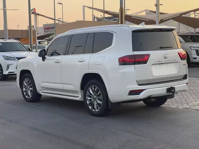تويوتا لاند كلوزر 2022 ابيض VXR خليجي صبغ وكاله-3