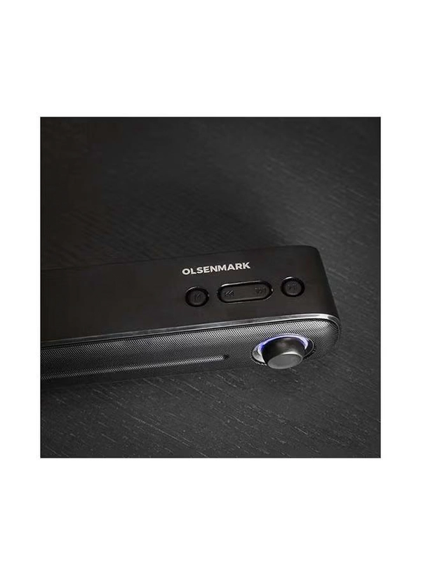 Olsenmark 2.0-Channel Wireless Bluetooth Speaker OMMS1287 Black
