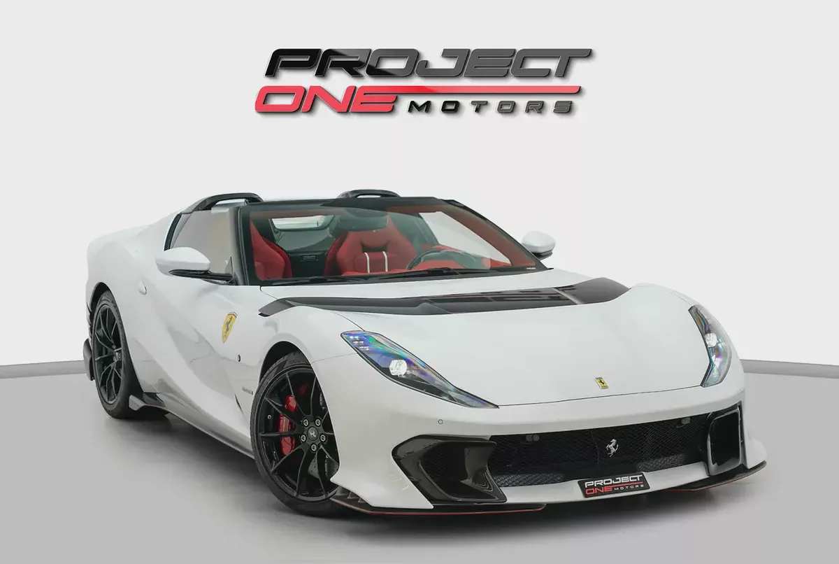 2024 FERRARI 812 GTS COMPETIZIONE APERTA TAILOR MADE  WITH 7 YEARS SERVICE CONTRACT