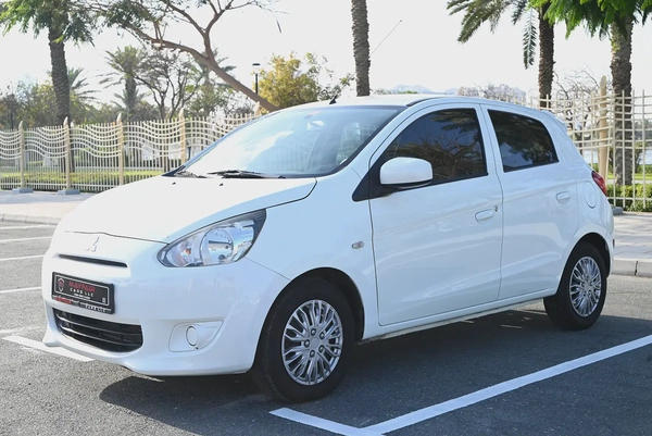 BEST OFFER - GCC -  MITSUBISHI MIRAGE GLX 2014 - LOW MILEAGE