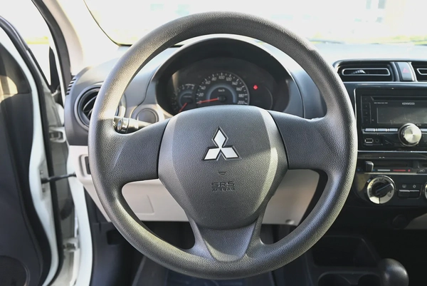BEST OFFER - GCC -  MITSUBISHI MIRAGE GLX 2014 - LOW MILEAGE