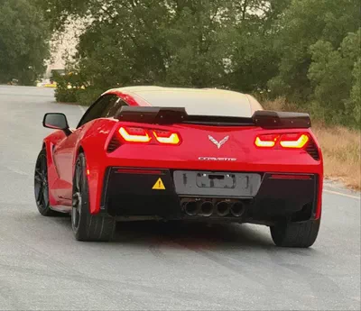 شيفرولية كورفت C7 خليجي موديل 2015 بحالة ممتازة-3