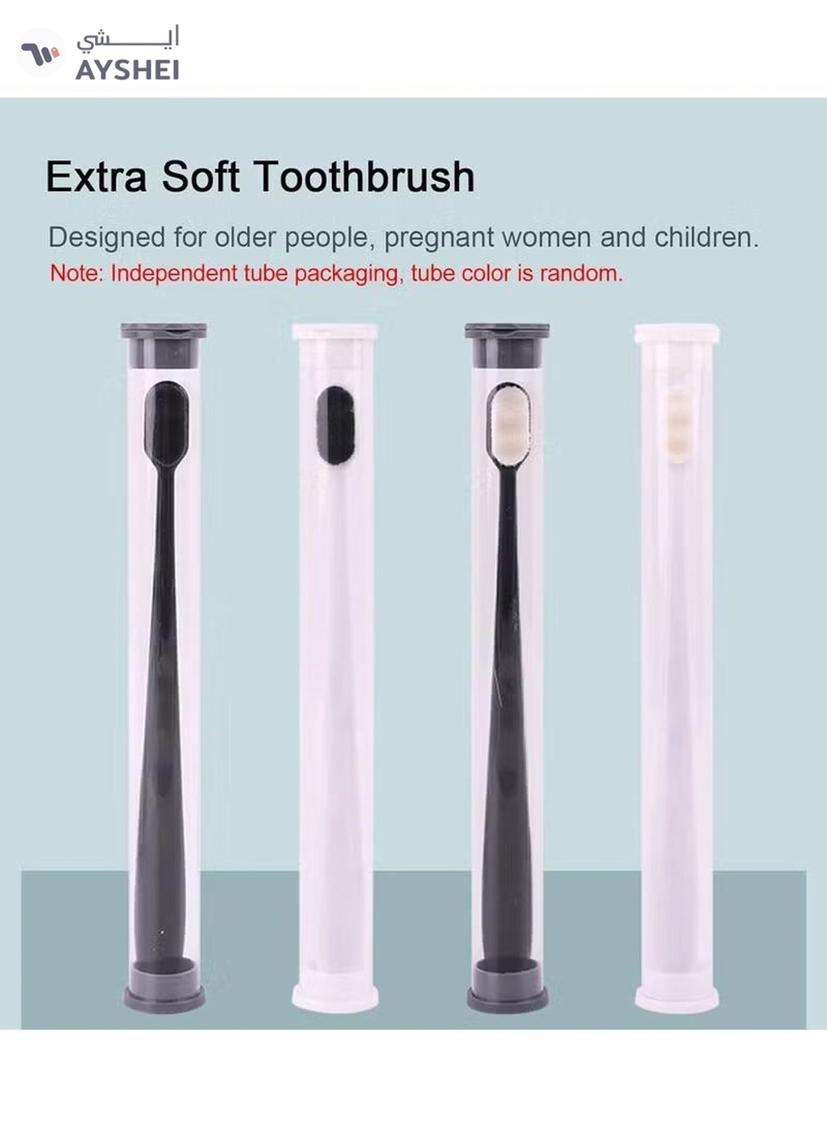 ORiTi Micro Nano 10000+ Floss Bristle Toothbrush White/Black-4-4
