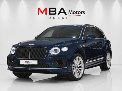 GCC | Bentley Bentayga W12 Speed | 2022 | Full Service history | Low Mileage-0