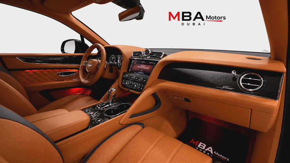 GCC | Bentley Bentayga W12 Speed | 2022 | Full Service history | Low Mileage-9-9