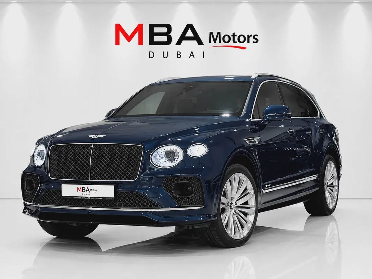 GCC | Bentley Bentayga W12 Speed | 2022 | Full Service history | Low Mileage