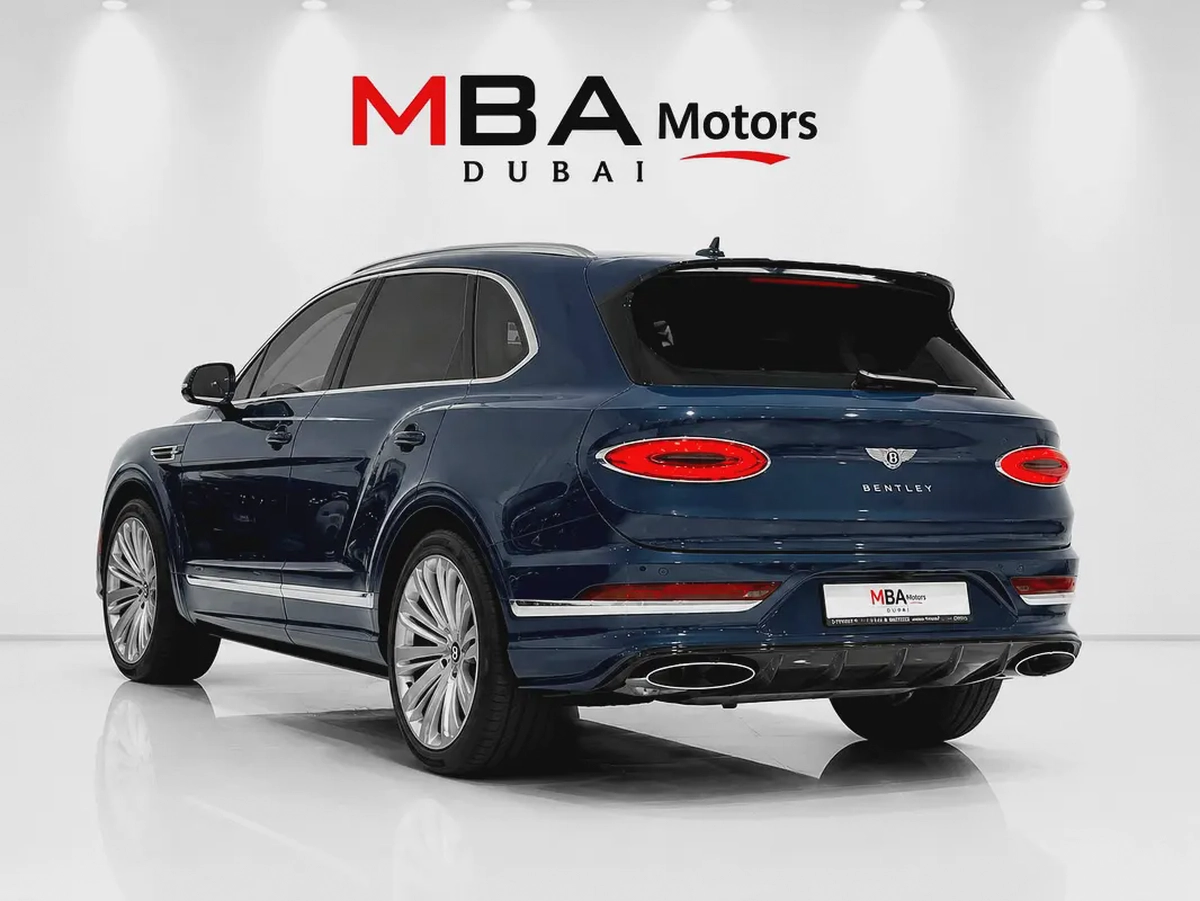 GCC | Bentley Bentayga W12 Speed | 2022 | Full Service history | Low Mileage-3-3