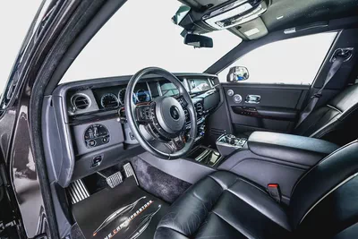 Rolls Royce Phantom-Diamond Grey Exterior Color-24 Inch Chrome Rims-Star Light System-10