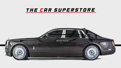 Rolls Royce Phantom-Diamond Grey Exterior Color-24 Inch Chrome Rims-Star Light System-4