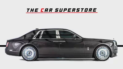 Rolls Royce Phantom-Diamond Grey Exterior Color-24 Inch Chrome Rims-Star Light System-8