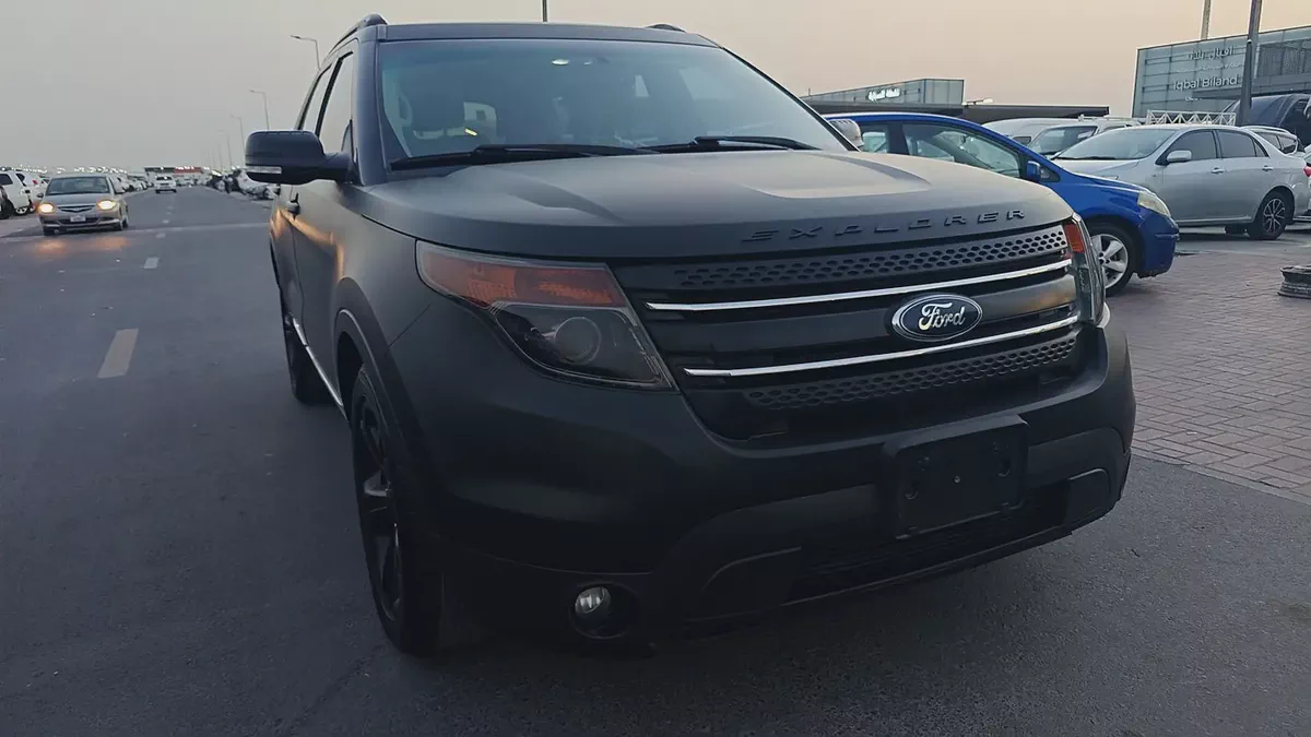 Ford Explorer Limited 2014 | GCC Specs | Well Maintained-3-3