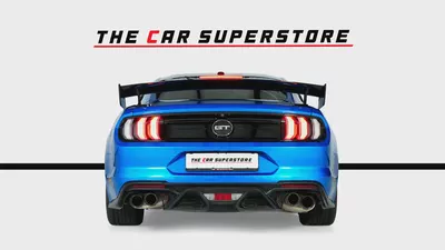 Ford Mustang GT 5L V8-Sports Exhaust System-Aerodynamic Body Kit-High Gloss Black Rims-6