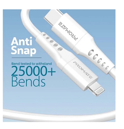 PROMATE iPhone14 Type-C to Lightning Cable for iPhone 13, Ultra-Fast Charging 3A USB-C to Lightning-2