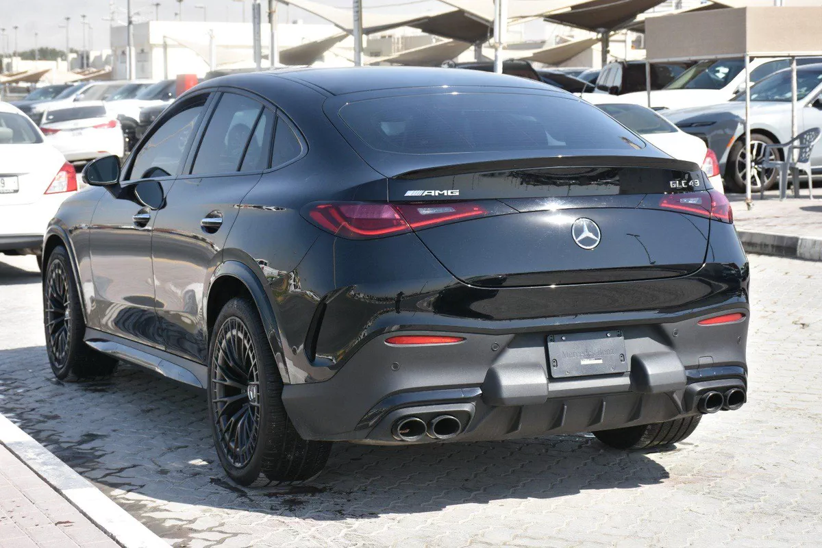 MERCEDES BENZ AMG GLC43 COUPE 2024 | BLACK-4-4