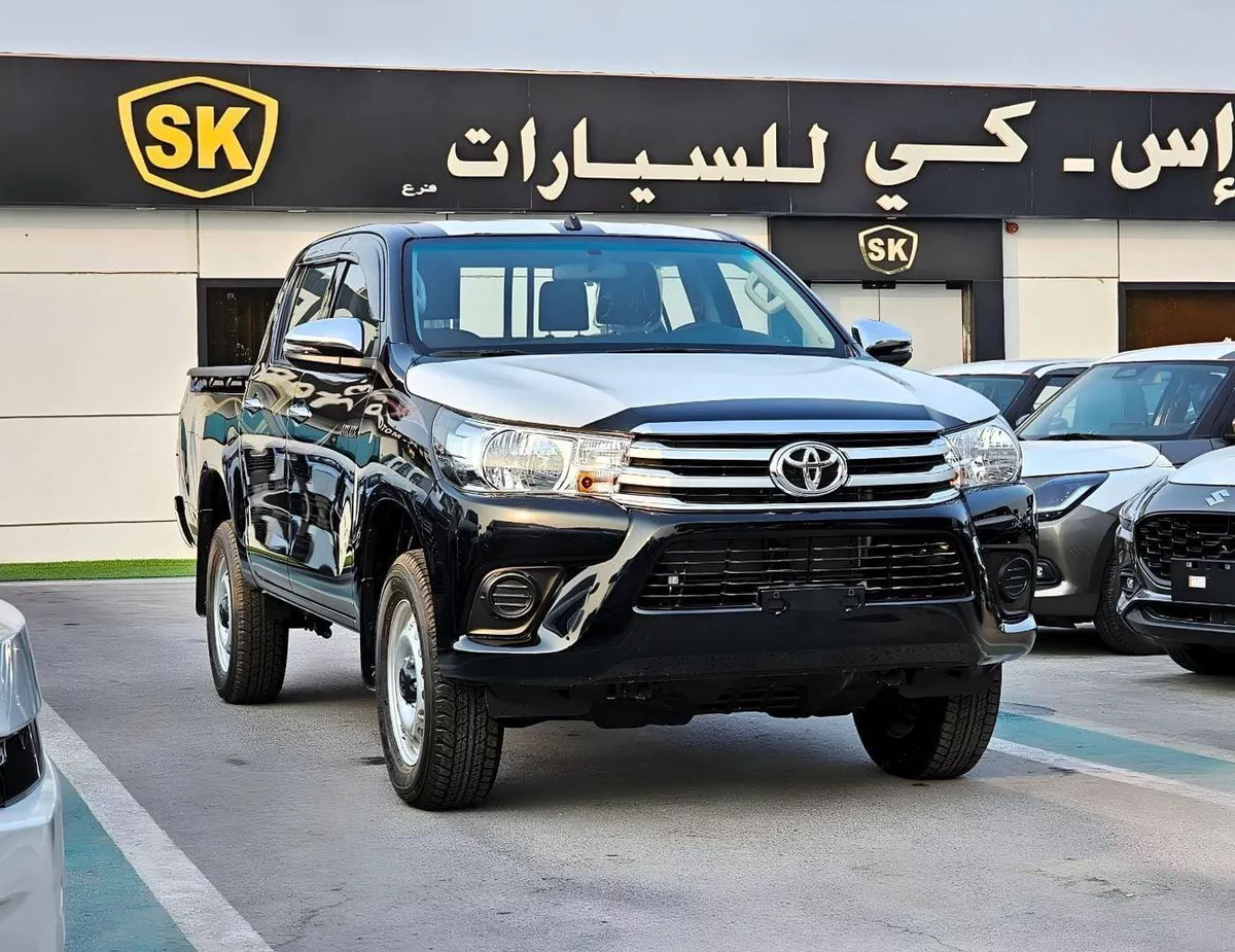 Toyota Hilux NARROW BODY DOUBLE CABIN NARROW BODY BASIC || DOUBLE CABIN / 2.7L PETROL V4 A/T / BED LINER | WINDOW VISOR | REAL CHROME BUMP-1-0