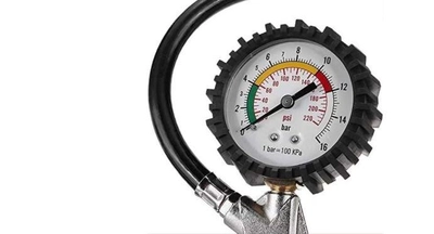 Car TIre Inflator Also Deflator Pump Air Hose With Air Pressure Gauge For Auto Truck-1
