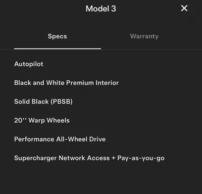 Tesla Model 3 Performance 2025 GCC Specs-16