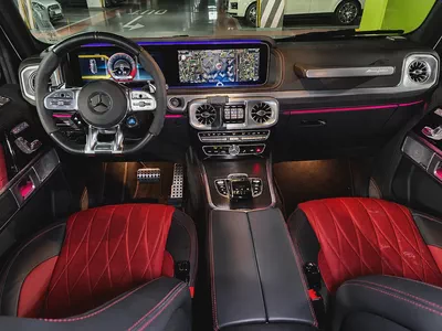Red Interior | 2024 Mercedes-Benz G-Class G 63 AMG - Brand New - Korean Specs-6