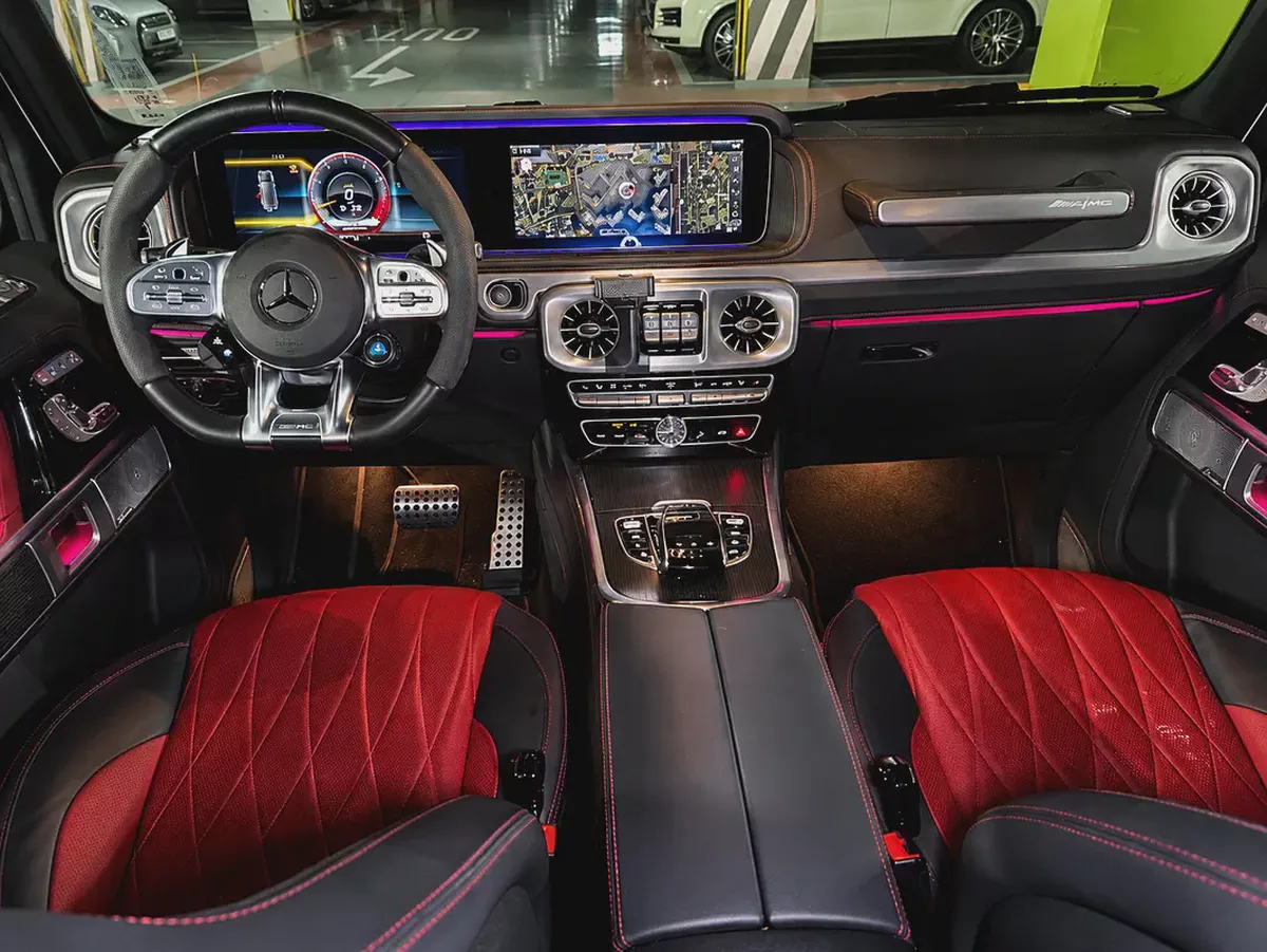 Red Interior | 2024 Mercedes-Benz G-Class G 63 AMG - Brand New - Korean Specs-6-6