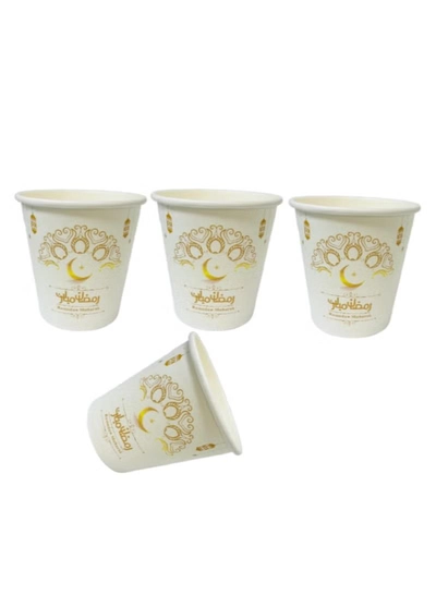 Generic 50 Piece Ramadan Mubarak Paper Cups-2