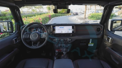 ( 5 Years Warranty + 3 Years Service ) 2025 Jeep Wrangler Rubicon 2.0L Turbo 4x4 GCC 0Km-1