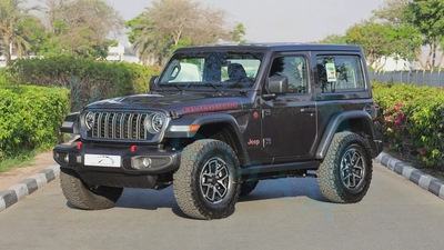 ( 5 Years Warranty + 3 Years Service ) 2025 Jeep Wrangler Rubicon 2.0L Turbo 4x4 GCC 0Km-2