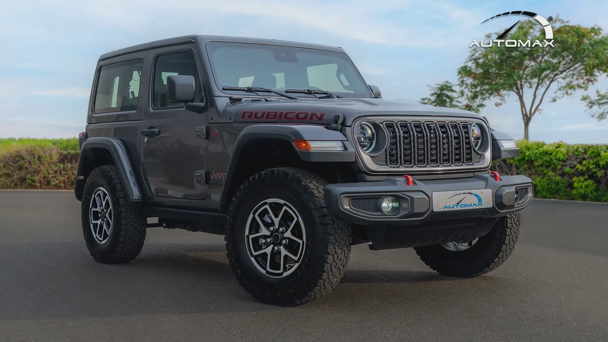 ( 5 Years Warranty + 3 Years Service ) 2025 Jeep Wrangler Rubicon 2.0L Turbo 4x4 GCC 0Km