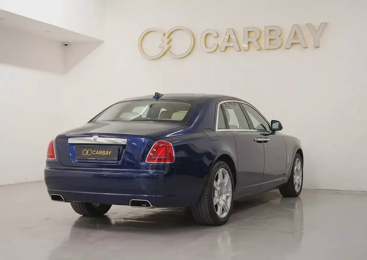 AED 7171 PM | ROLLS ROYCE GHOST 2013 | PARTIAL AGENCY HISTORY | PRISTINE CONDITION | 1 YEAR WARRANTY-4-4
