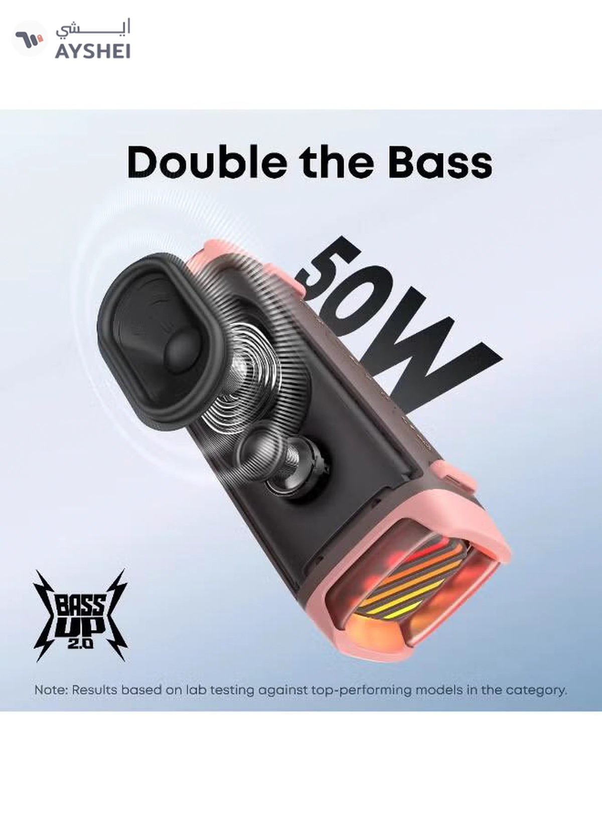 Soundcore Ultra Deep Bass Sound Waterproof Rugged Outdoor Portable Wireless Speaker-5-5