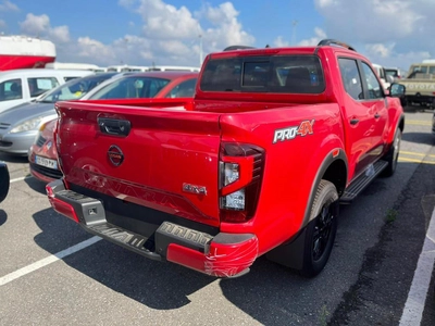 Nissan Navara – Red Exterior with Black Interior Pickup-1