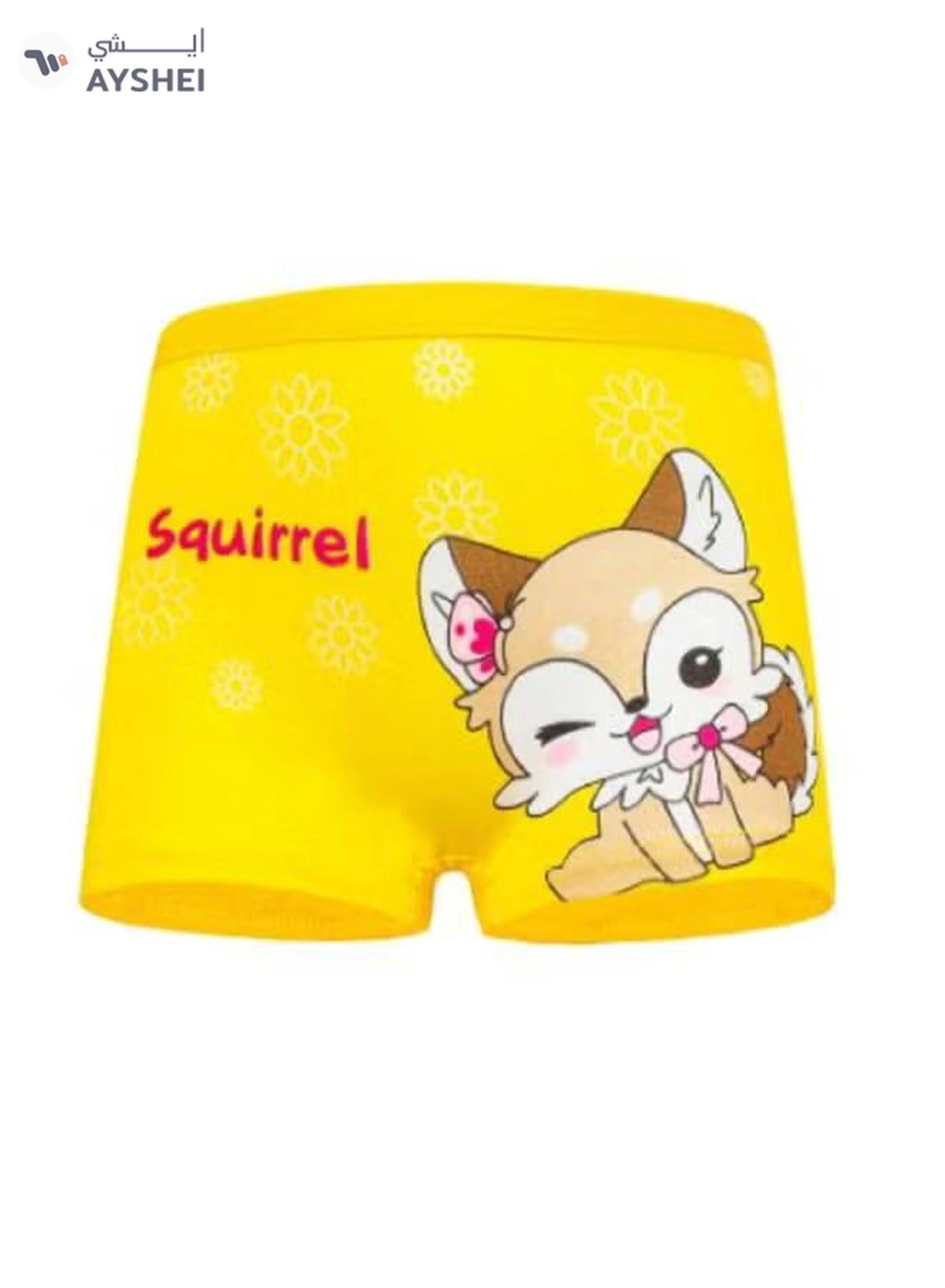 Babyqlo 4 Pack Squirrel Printed Boxer Multicolour-4-4