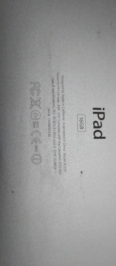 Apple iPad Tablet with Black Folio Case-2