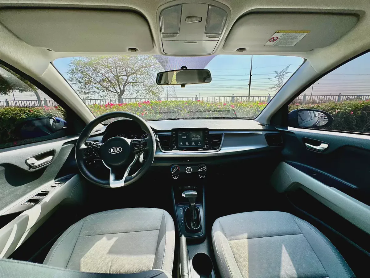 472/-AED KIA RIO 2021 | GCC Specs | Excellent Condition-10-10