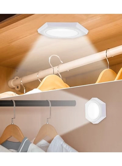Yuwell Pack Of 3 Pcs LED Wall Light with Remote Wireless LED Cabinet Light With Adjustable Brightness and Timer Function Suitable For Kitchen, Bedroom, Study Room-4
