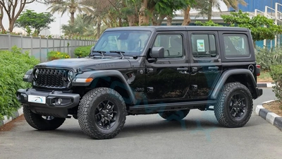 2026 Jeep Wrangler Unlimited Willys V6 3.6L GCC  3 Years Warranty Or 60K Km At Official Dealer-0