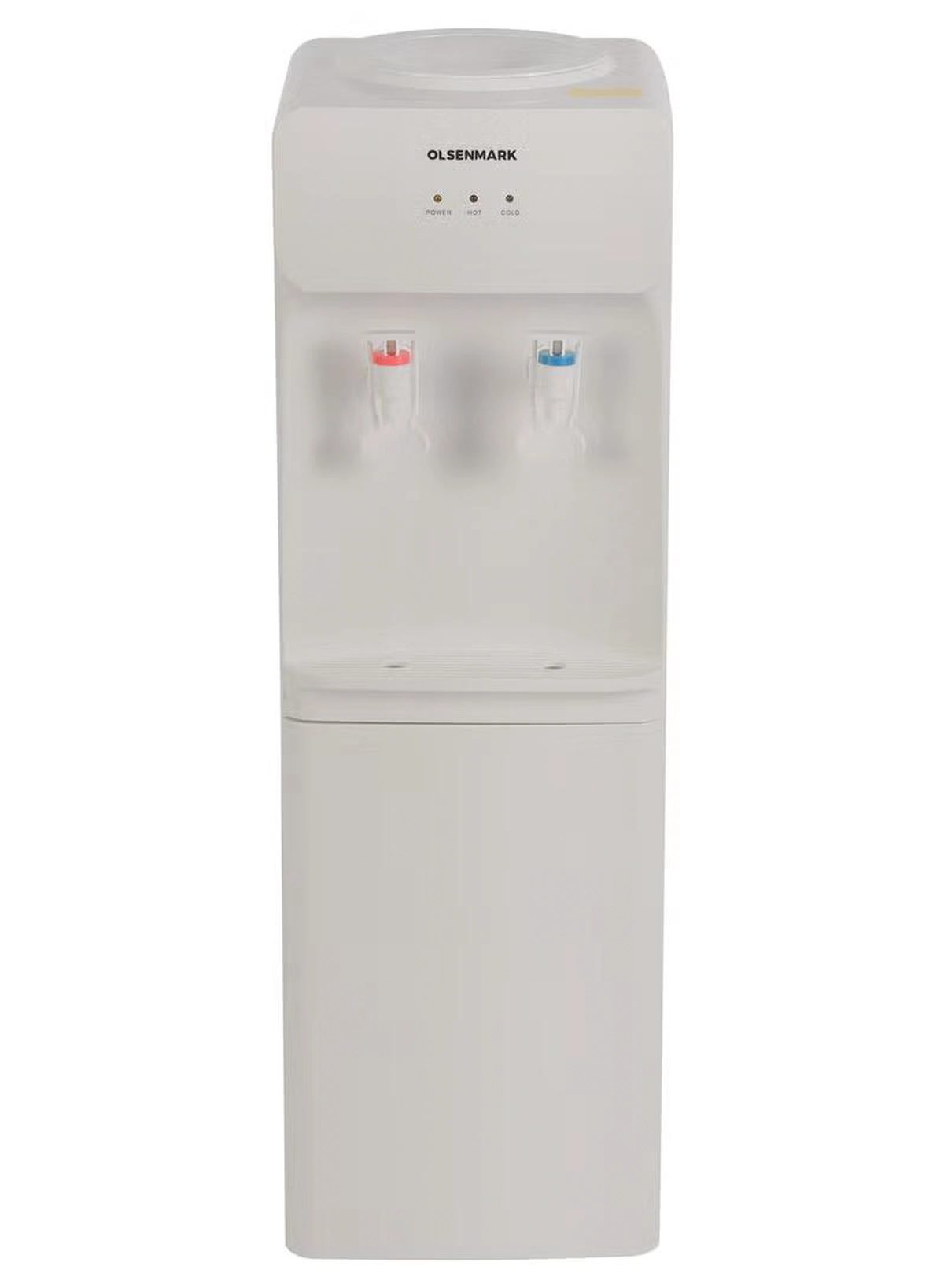 Olsenmark Water Dispenser, Hot and Cold Water, Storage Cabinet, Stainless Steel Material, Water Outlet Pipe OMWD1789 White-3-3