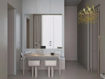 Furnished_12% ROI_2Min Walk To metro_Creek&Burj Khalifa View-3