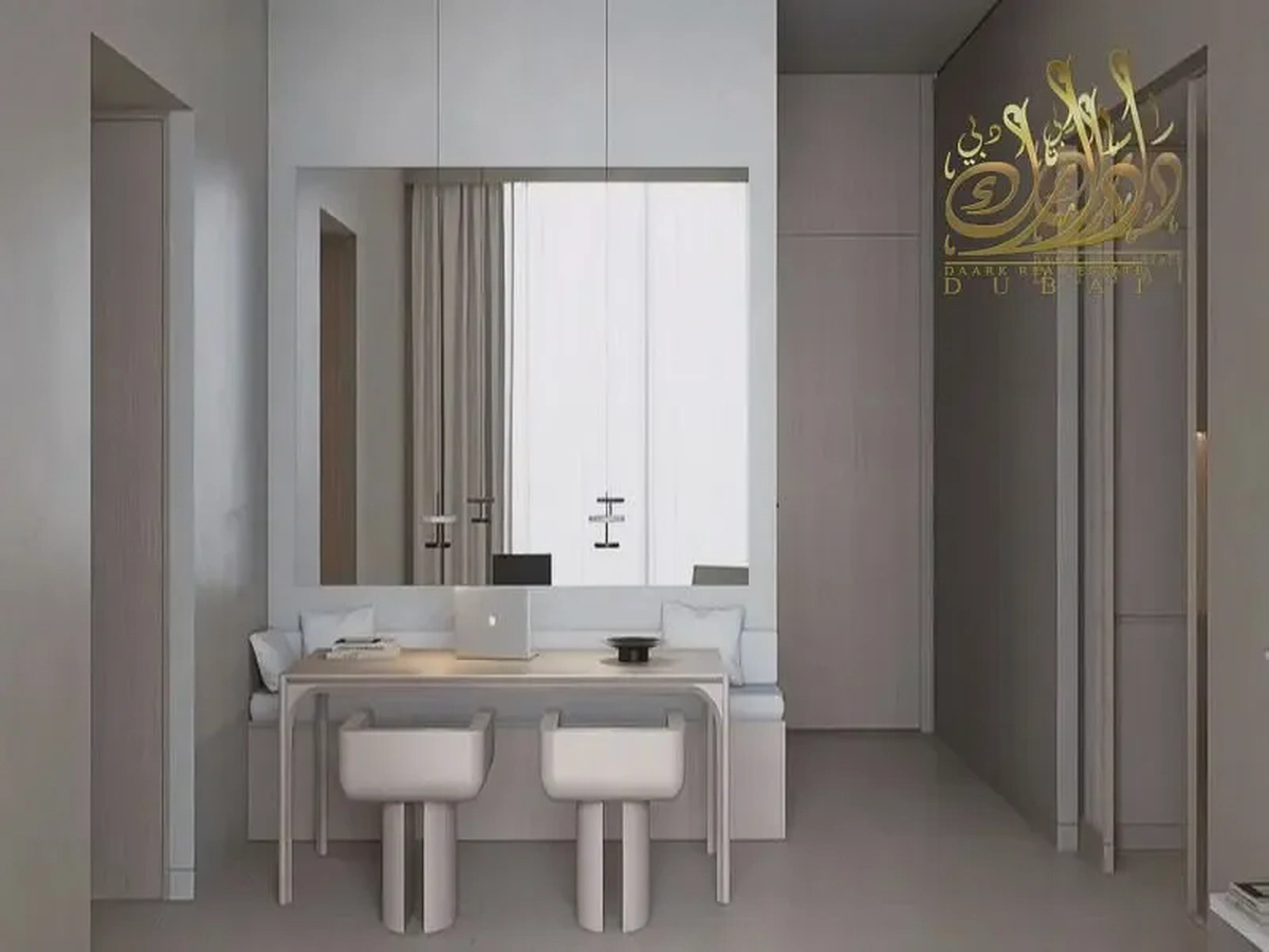 Furnished_12% ROI_2Min Walk To metro_Creek&Burj Khalifa View-3-3