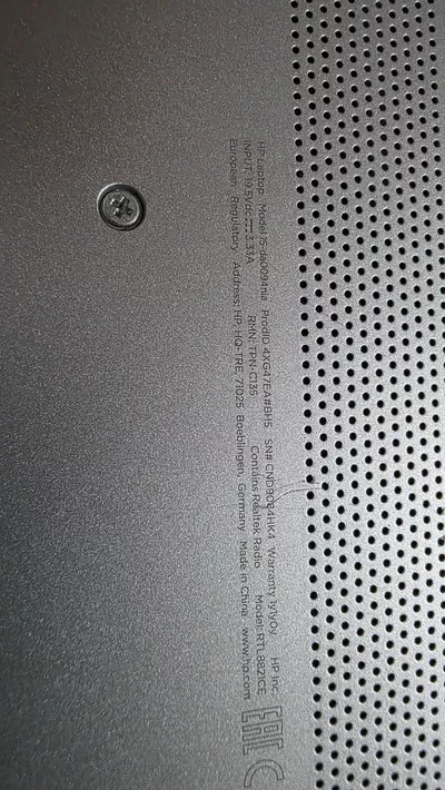 HP Laptop core i5-6