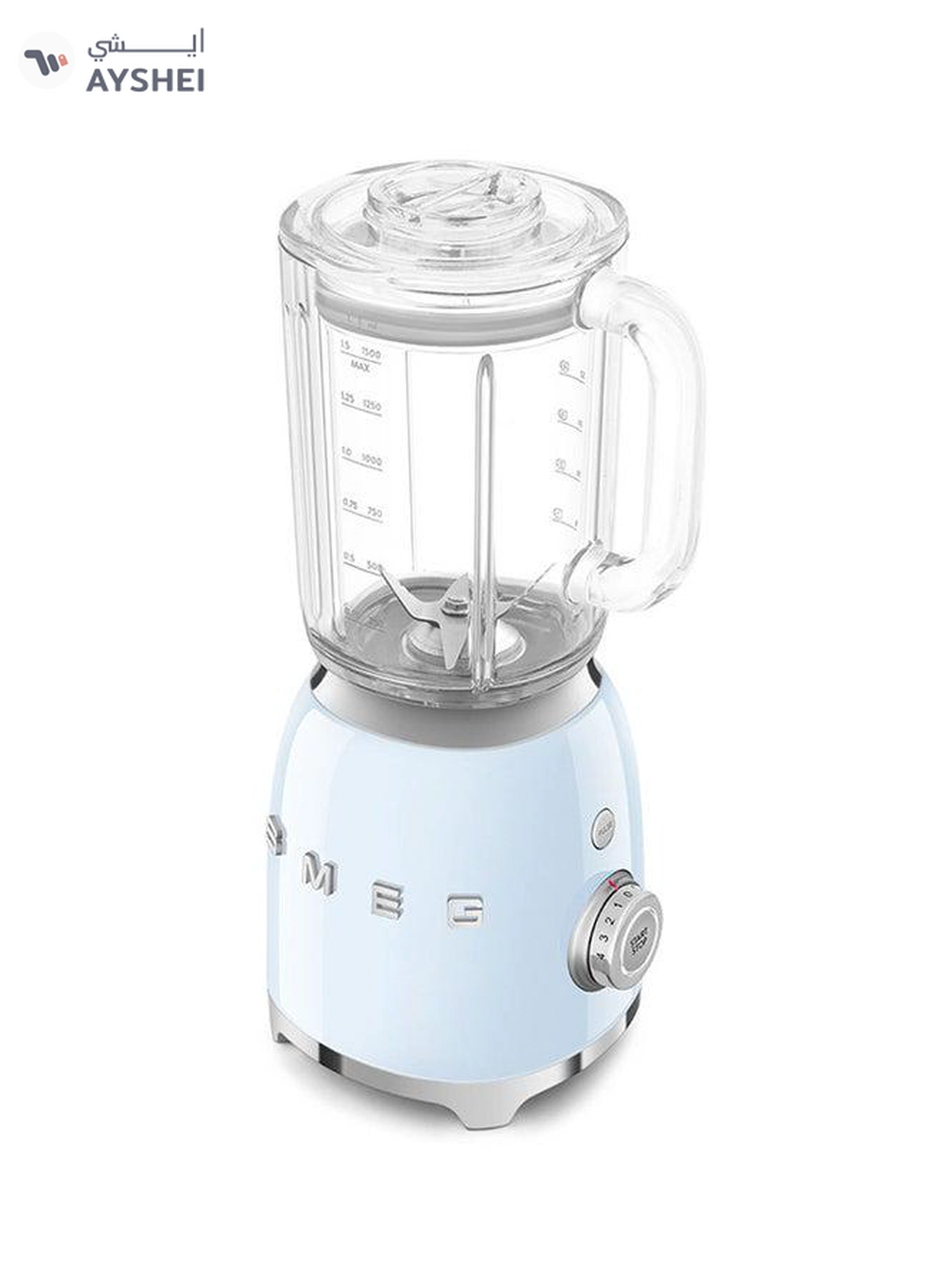 Smeg 50's Retro Style Blender - Pastel Blue BLF03PBAU 1.5 L 600 W BLF03PBAU Pastel Blue-5-5