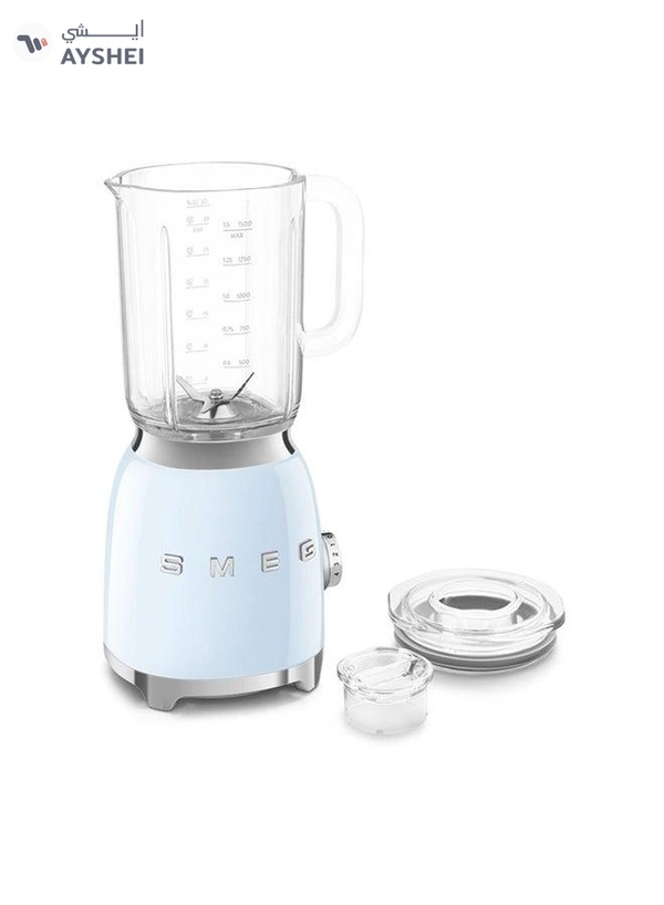 Smeg 50's Retro Style Blender - Pastel Blue BLF03PBAU 1.5 L 600 W BLF03PBAU Pastel Blue