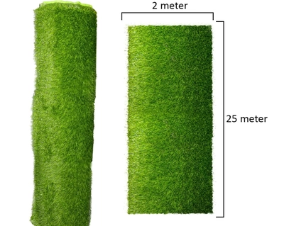 Yatai Decor 45mm Artificial Grass Carpet Fake Grass Mat - Realistic & Thick Turf Lawn Rug Carpet-2