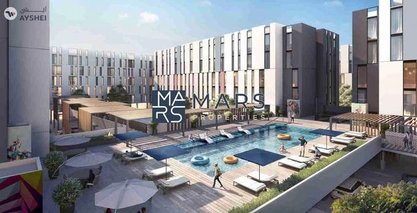 Luxury one bedroom apartment available for rent in east village Al jada just in 48k