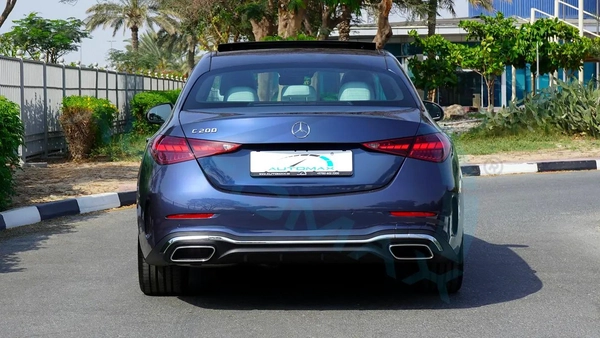 2026 Mercedes-Benz C200 AMG Premium EQ Boost RWD GCC With 2 Years Unlimited Mileage Warranty