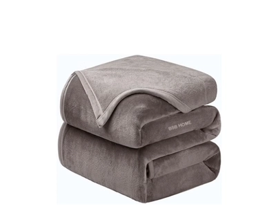 BSB HOME® 300 GSM Premium Plush Double Blanket for Bed, Sofa, Couch-0