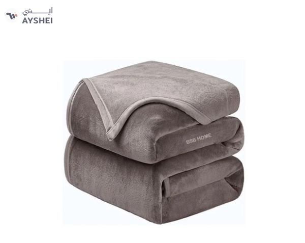 BSB HOME® 300 GSM Premium Plush Double Blanket for Bed, Sofa, Couch