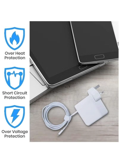 Eworld 96W USB-C Fast Charger for MacBook Pro/Air, Power Adapter with Type-C Cable-5