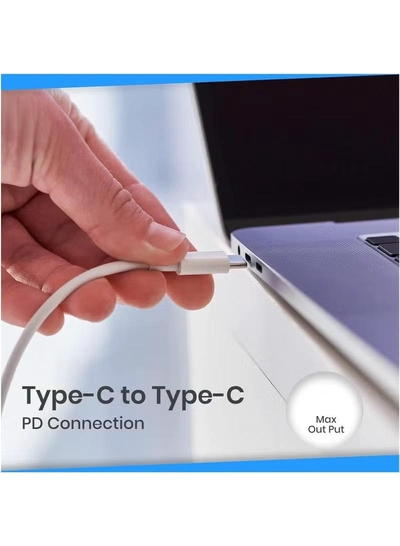 Eworld 96W USB-C Fast Charger for MacBook Pro/Air, Power Adapter with Type-C Cable-6